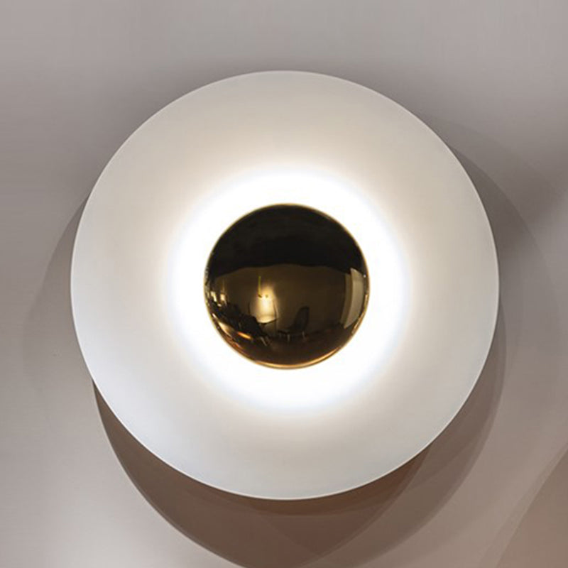 Lampes murales circulaires de style moderne métal 1 les idées d'éclairage mural clair