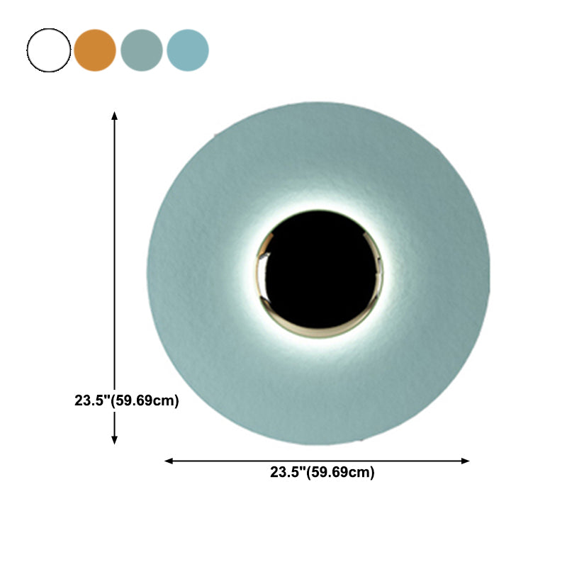 Lampes murales circulaires de style moderne métal 1 les idées d'éclairage mural clair
