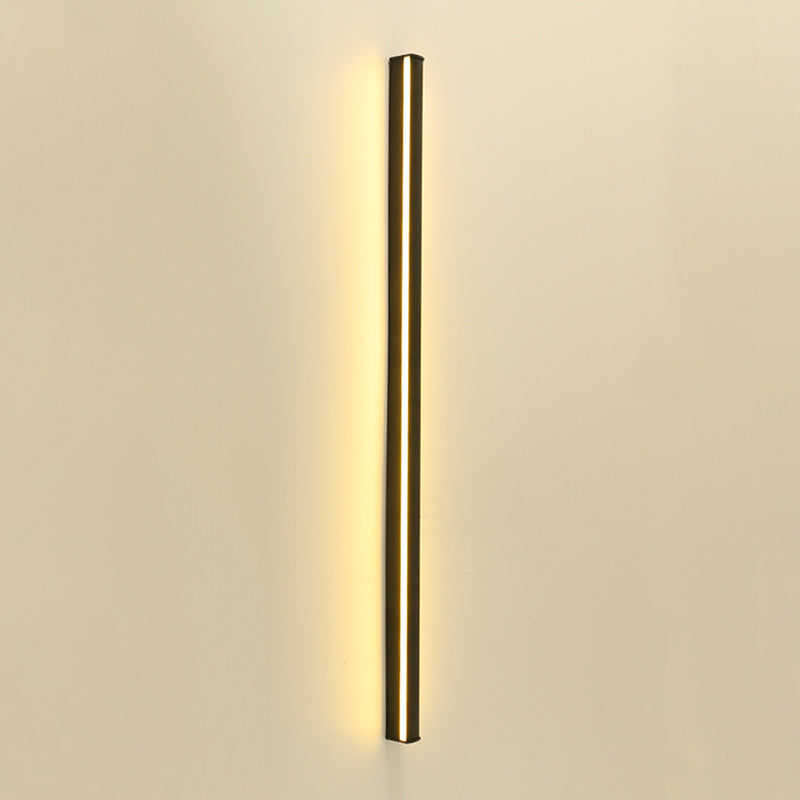 Forme linéaire Murale Murce MODERNE STYLE MODERNE 1- Éclairage mural léger en noir