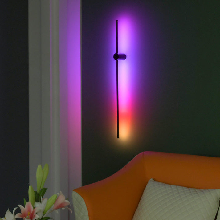 Metal Linear Wall Monted Light MODERN MODERN MODICE 1 Prononi leggeri di luce leggera