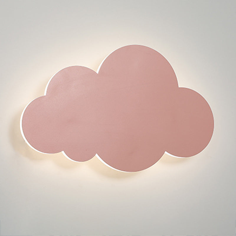 Metal Cloud Sconce Lights Modern Style 1 Light Wall Lighting Fixtures