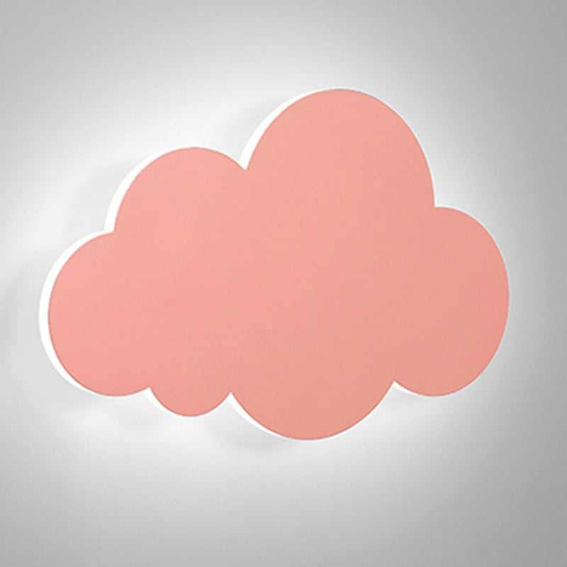 Metal Cloud Sconce Lights Modern Style 1 Light Wall Lighting Fixtures