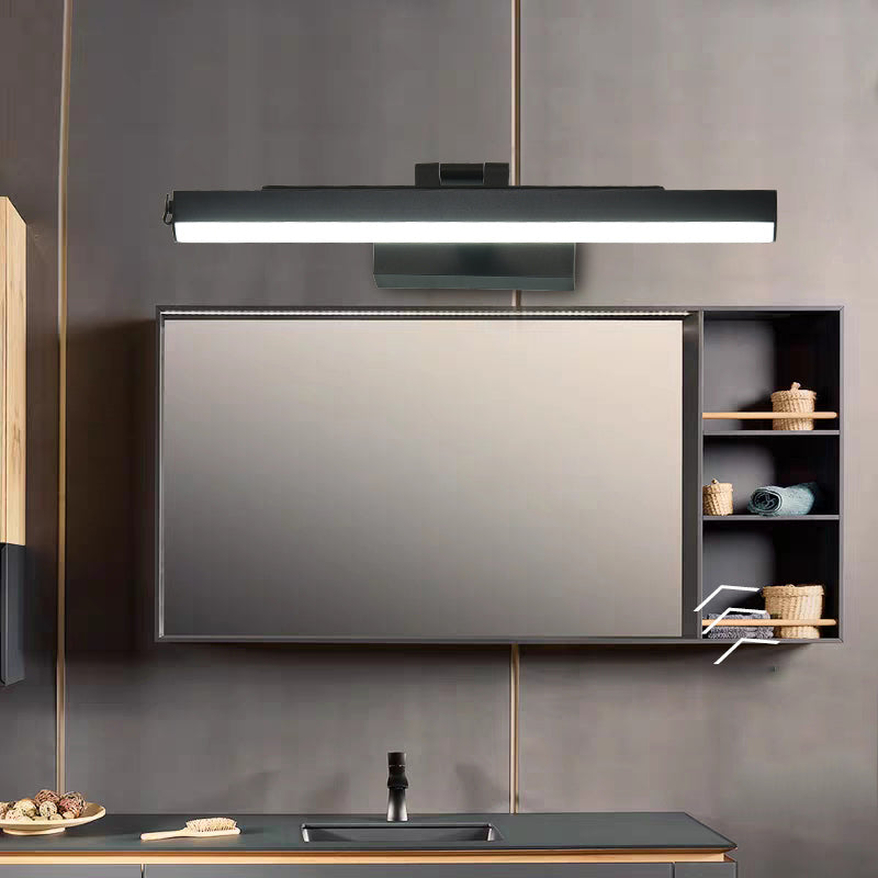 Lampes murales linéaires de style moderne en métal 1 Éclairage mural clair idées d'éclairage