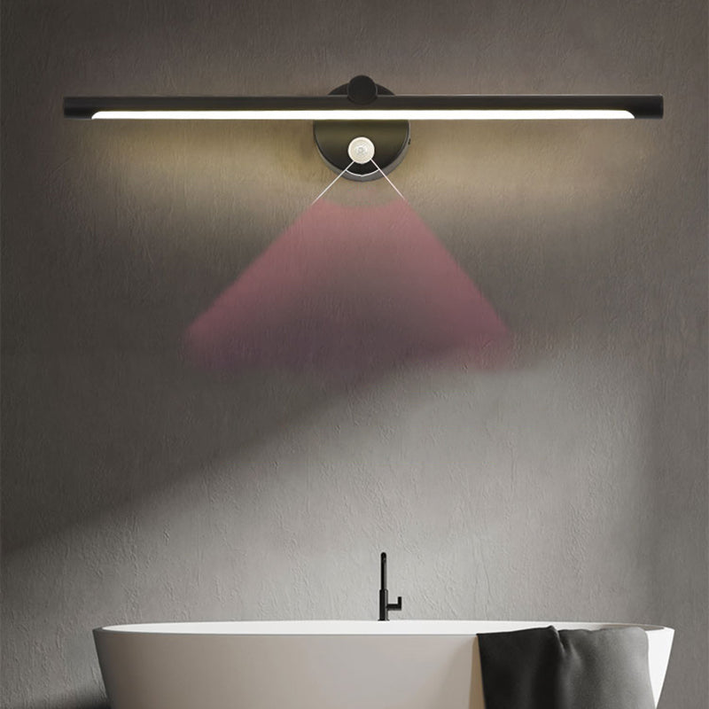 Modern Style Tube Wall Mounted Lamps Metal 1 Light Wall Lighting Ideas