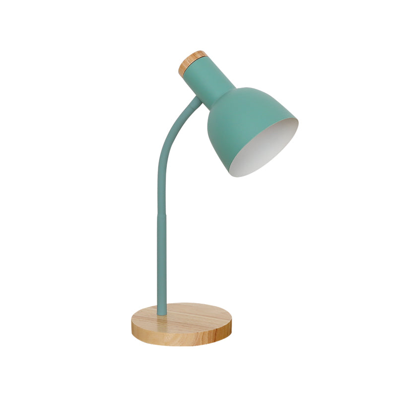 Lampe de table de nuits de forme de cloche de style moderne Metal 1-Light Table Light