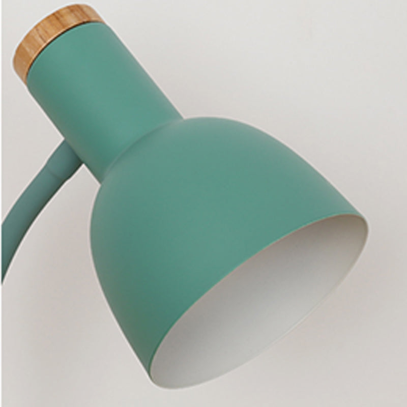 Lampe de table de nuits de forme de cloche de style moderne Metal 1-Light Table Light