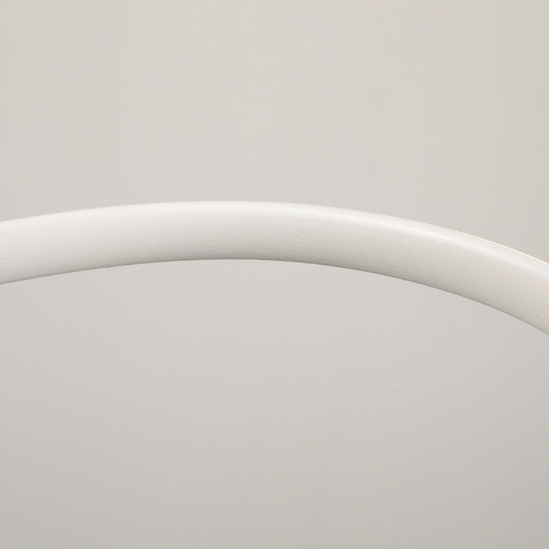 Contemporary Strip Shape Pendant Chandelier Metal 1-Light Pendant Lighting