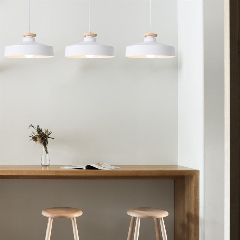 Couvre-pote Shape Hanging Lighting Modern Style Metal 1 Light Hanging Lamping for Dining Room