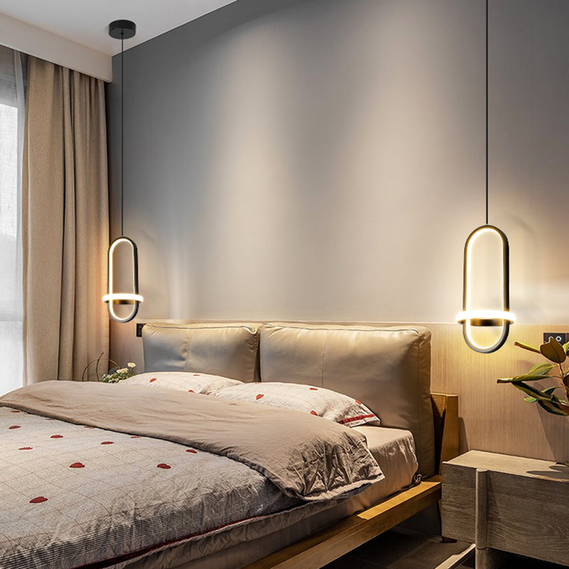 1 Géométrie légère suspendue pendante de style moderne Éclairage suspendu pour le salon