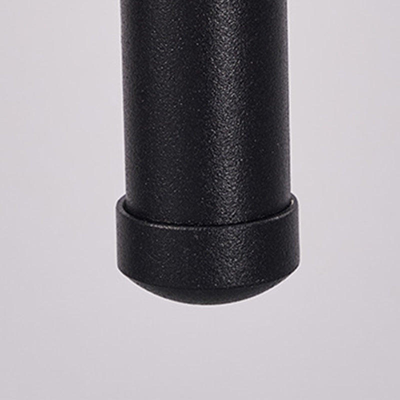 1 Light Linear Hanging Pendant Modern Style Metal Hanging Lighting for Bedside