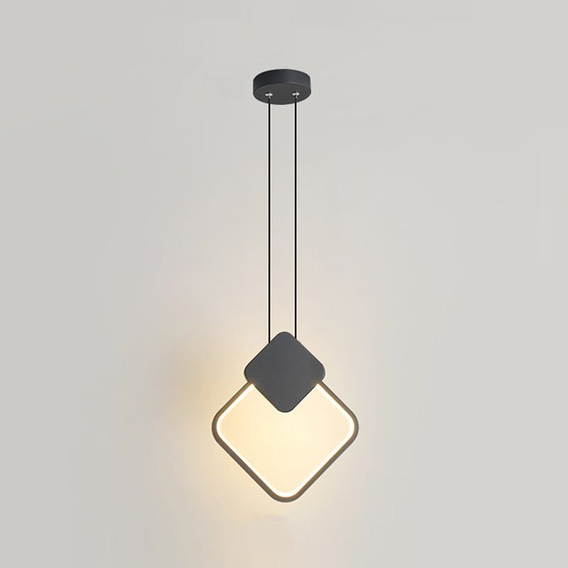 Lumière pendentif minimalisme en aluminium LED-LED PLACE PLADIER POUR LED POUR CHAMBRE