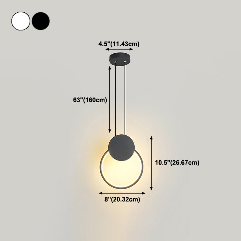 Lumière pendentif minimalisme en aluminium LED-LED PLACE PLADIER POUR LED POUR CHAMBRE