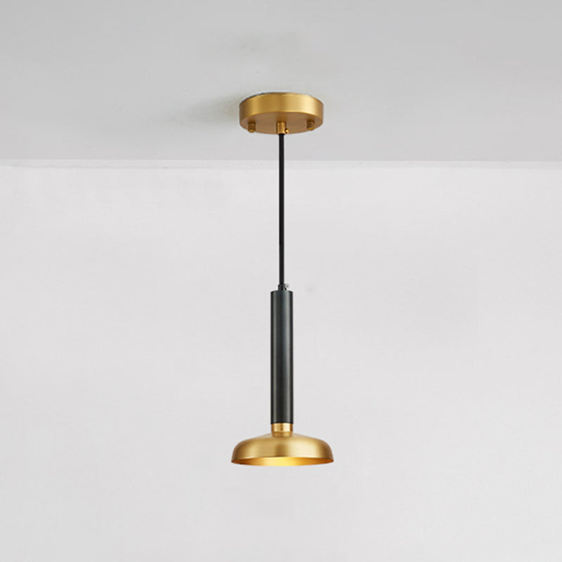 1 léger pendentif suspension de style postmoderne éclairage suspendu en métal pour le salon