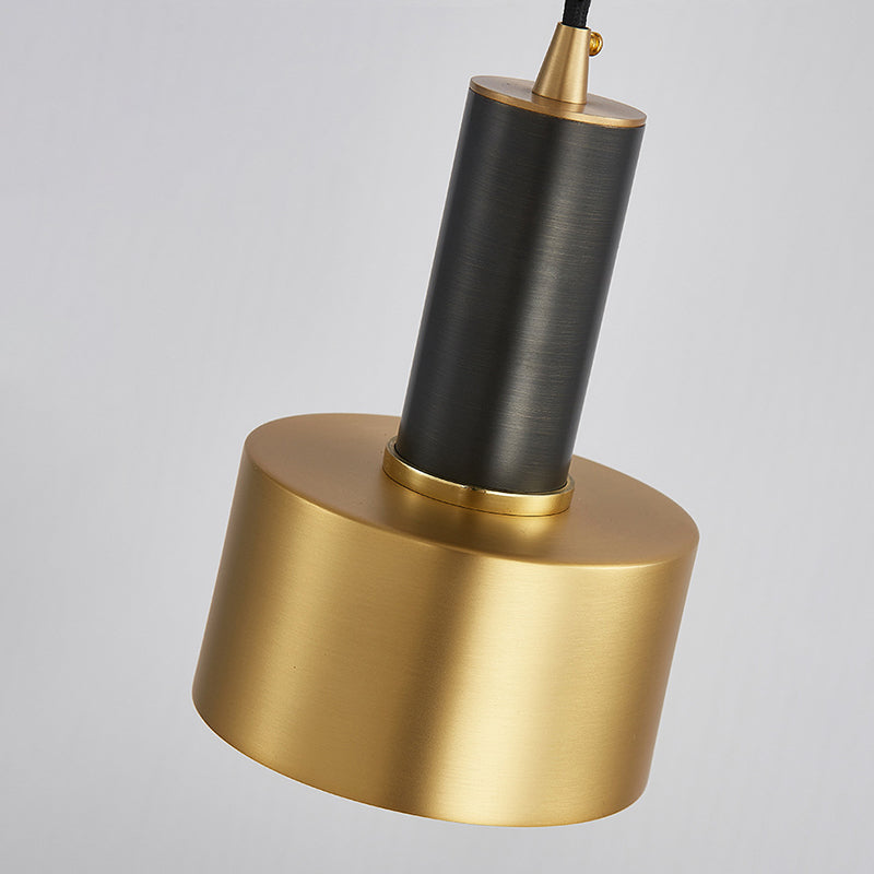 1 léger pendentif suspension de style postmoderne éclairage suspendu en métal pour le salon