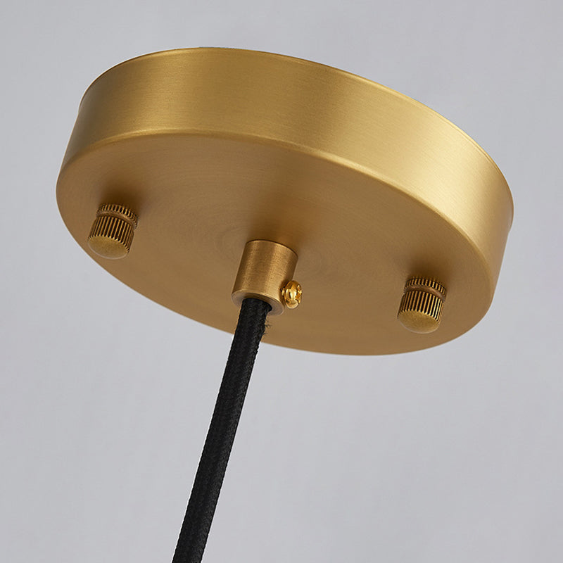 1 léger pendentif suspension de style postmoderne éclairage suspendu en métal pour le salon