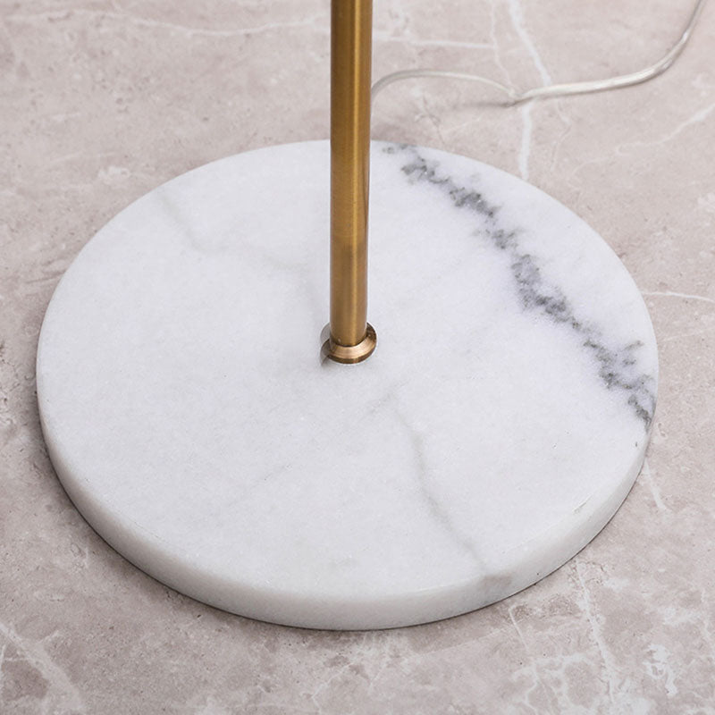 Metalen geometrische vorm vloerlamp moderne stijl 1-licht vloerlampbeveiliging