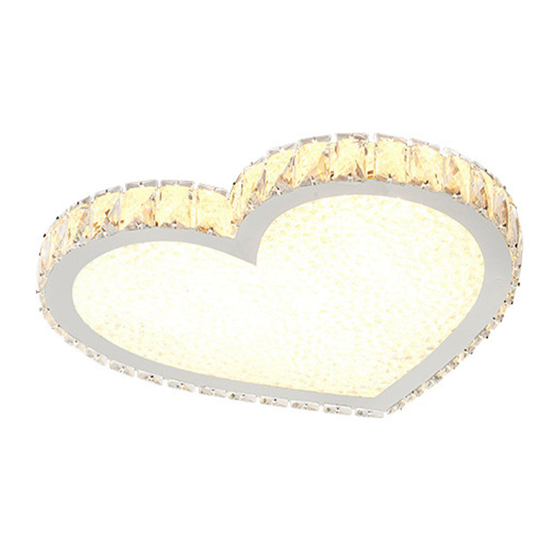 Lámpara de techo empotrada LED, iluminación nórdica empotrada con pantalla de cristal para dormitorio