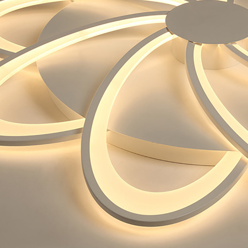 Plafonnier LED multi-lumières de Style moderne, luminaire décoratif d'intérieur, idéal pour un salon