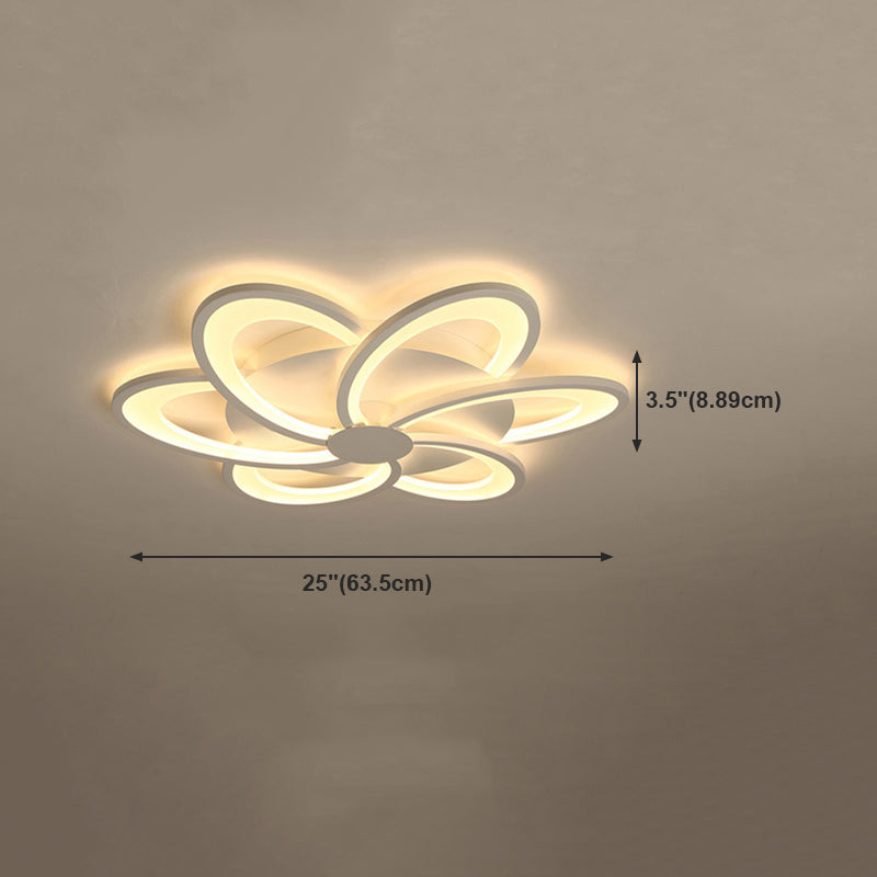 Plafonnier LED multi-lumières de Style moderne, luminaire décoratif d'intérieur, idéal pour un salon