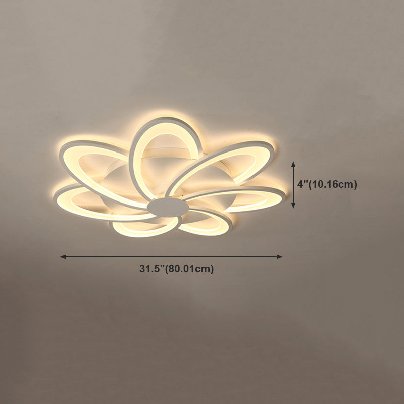 Plafonnier LED multi-lumières de Style moderne, luminaire décoratif d'intérieur, idéal pour un salon