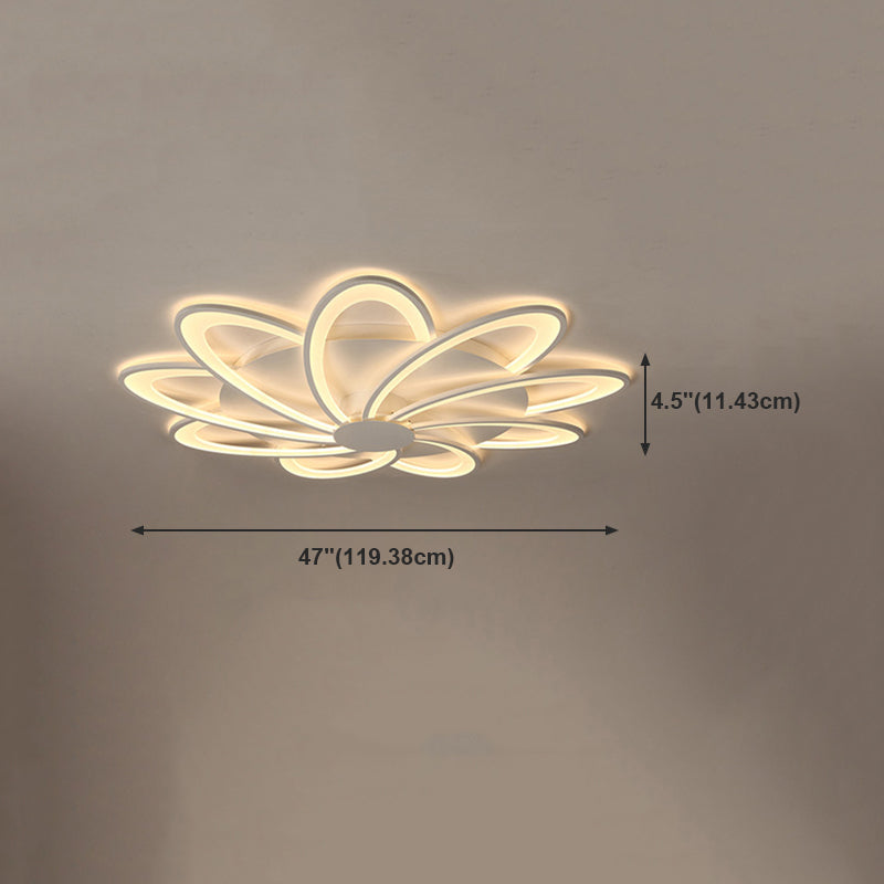 Plafonnier LED multi-lumières de Style moderne, luminaire décoratif d'intérieur, idéal pour un salon