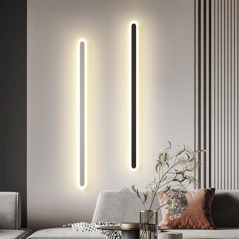Modern Style Metal Wall Light Minimalist LED Wall Sconce Light for Bedroom
