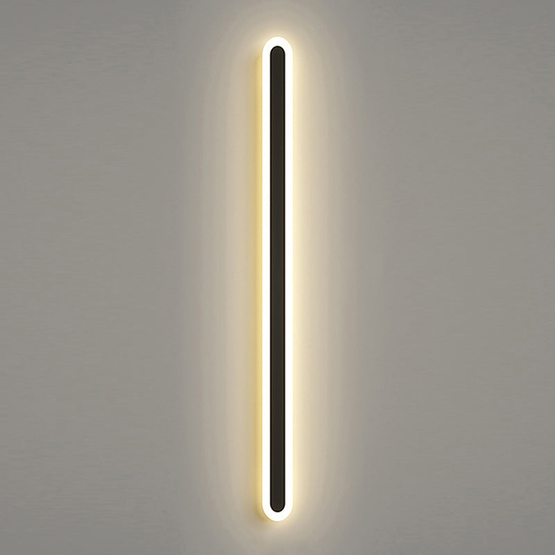 Modern Style Metal Wall Light Minimalist LED Wall Sconce Light for Bedroom