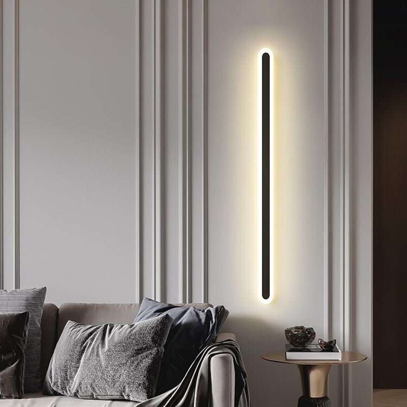 Modern Style Metal Wall Light Minimalist LED Wall Sconce Light for Bedroom