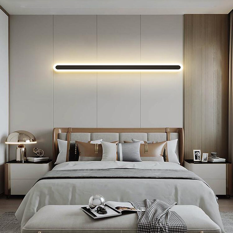 Modern Style Metal Wall Light Minimalist LED Wall Sconce Light for Bedroom