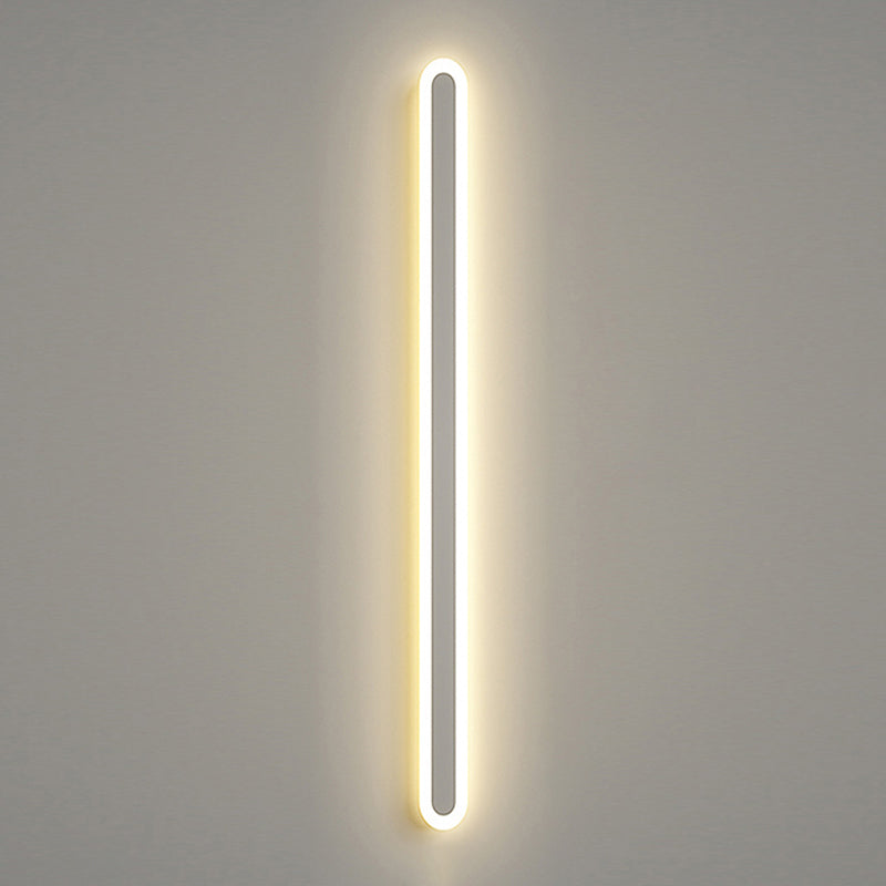 Modern Style Metal Wall Light Minimalist LED Wall Sconce Light for Bedroom