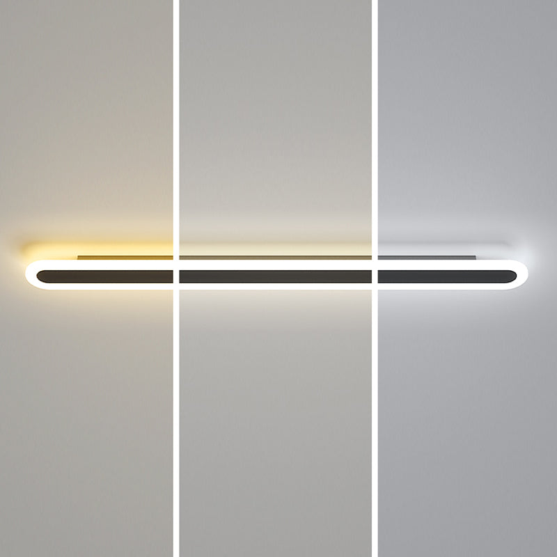 Modern Style Metal Wall Light Minimalist LED Wall Sconce Light for Bedroom