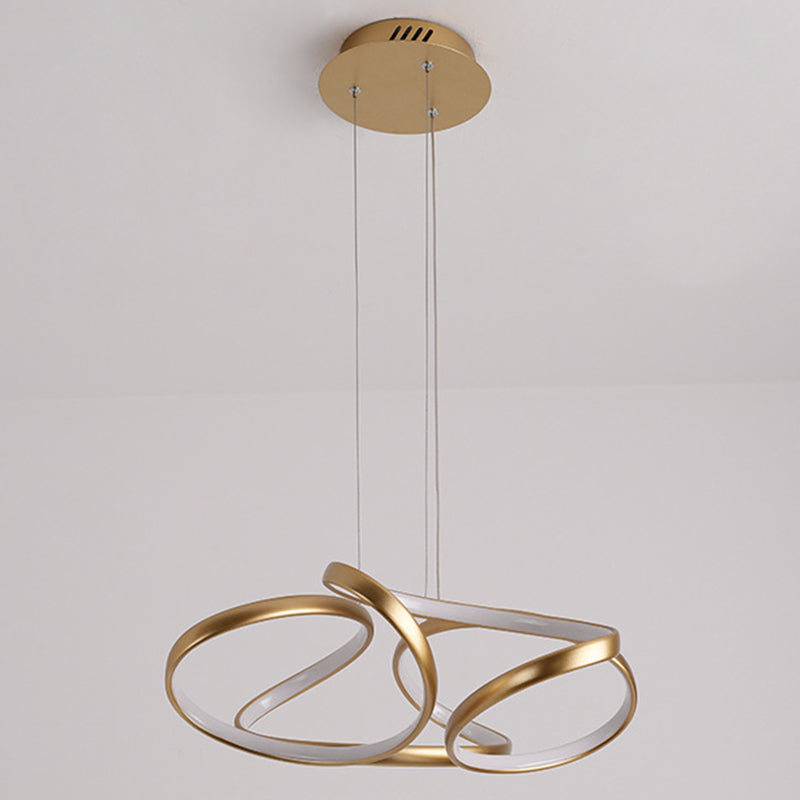 Lámpara de lámpara LED de lámpara de lámpara de onda de metal