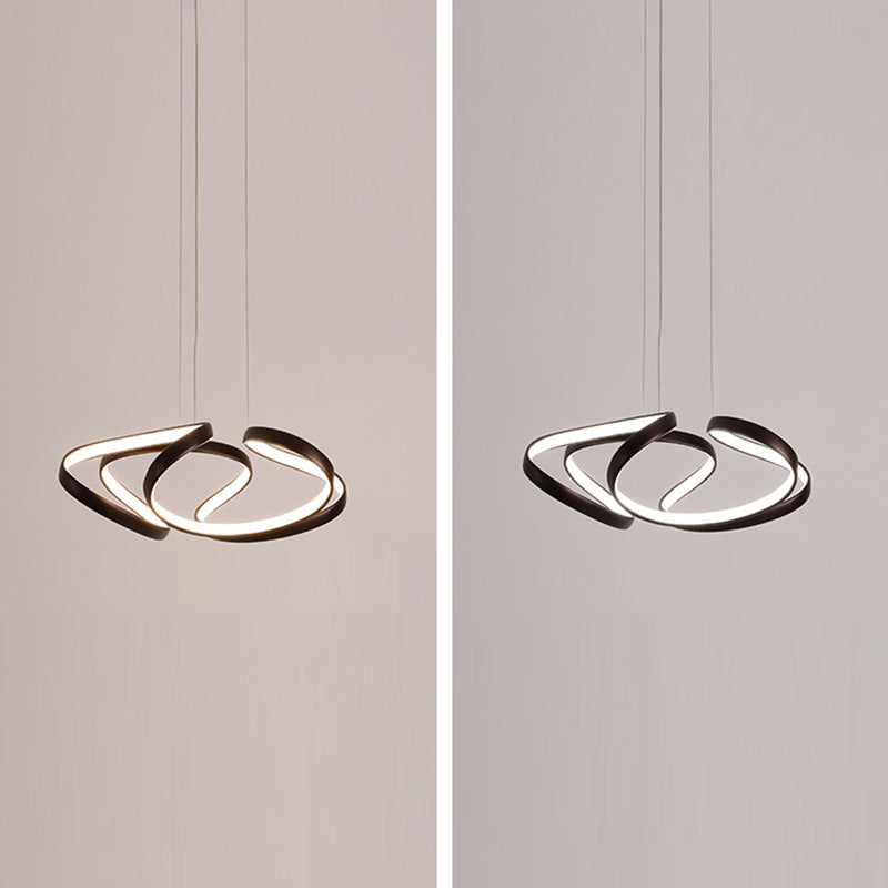 Lámpara de lámpara LED de lámpara de lámpara de onda de metal