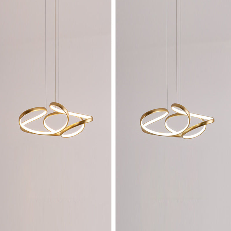 Lámpara de lámpara LED de lámpara de lámpara de onda de metal