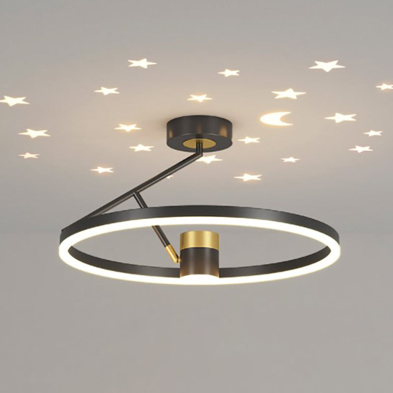 Contemporary Simple Chandelier Light Fixtures Led Hanging Chandelier for Bedroom