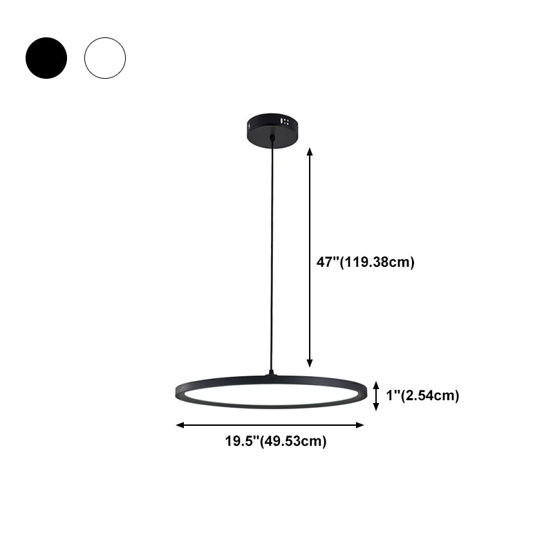 Pendant rond ultra-rond simplicité LED HOST LEDGING LEI