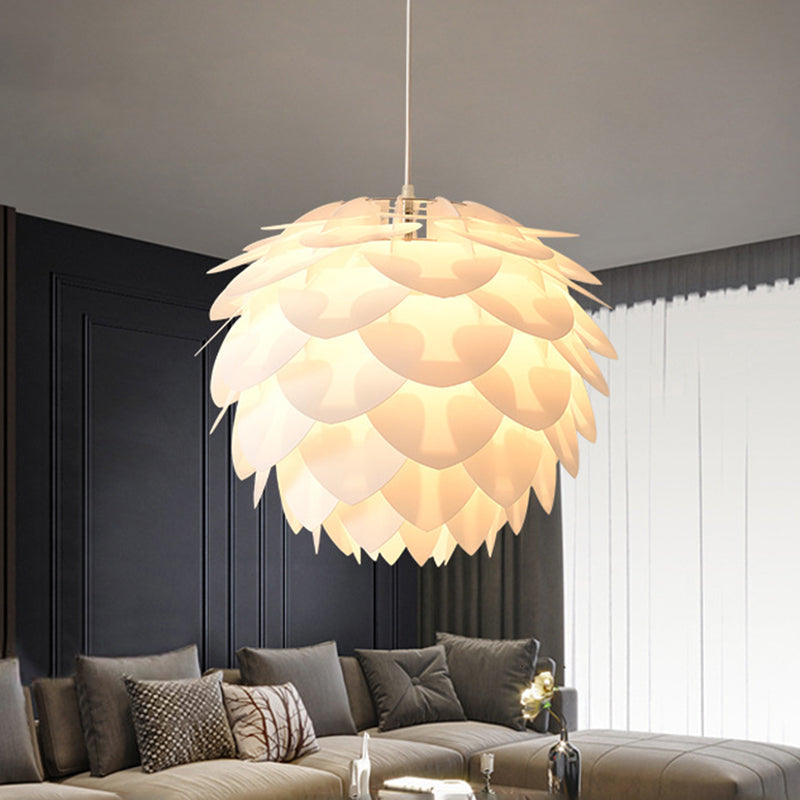 Floral Shape Pendante Light Aymat Minimaliste 1 lampe à chute de la lumière pour chambre à coucher