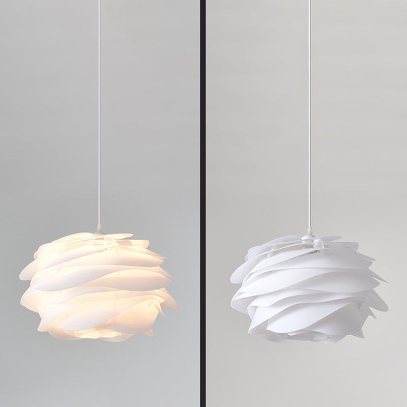 Floral Shape Pendante Light Aymat Minimaliste 1 lampe à chute de la lumière pour chambre à coucher
