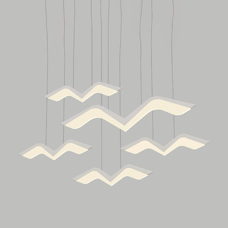 Pendentif en forme de mouette