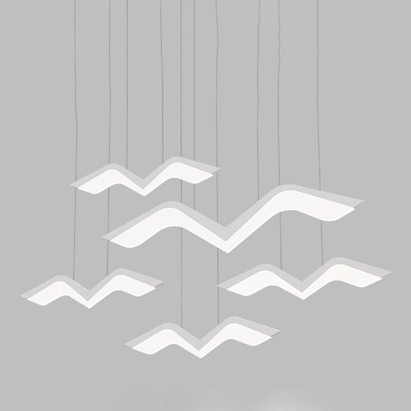 Pendentif en forme de mouette