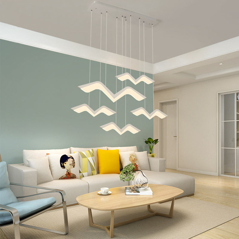 Pendentif en forme de mouette