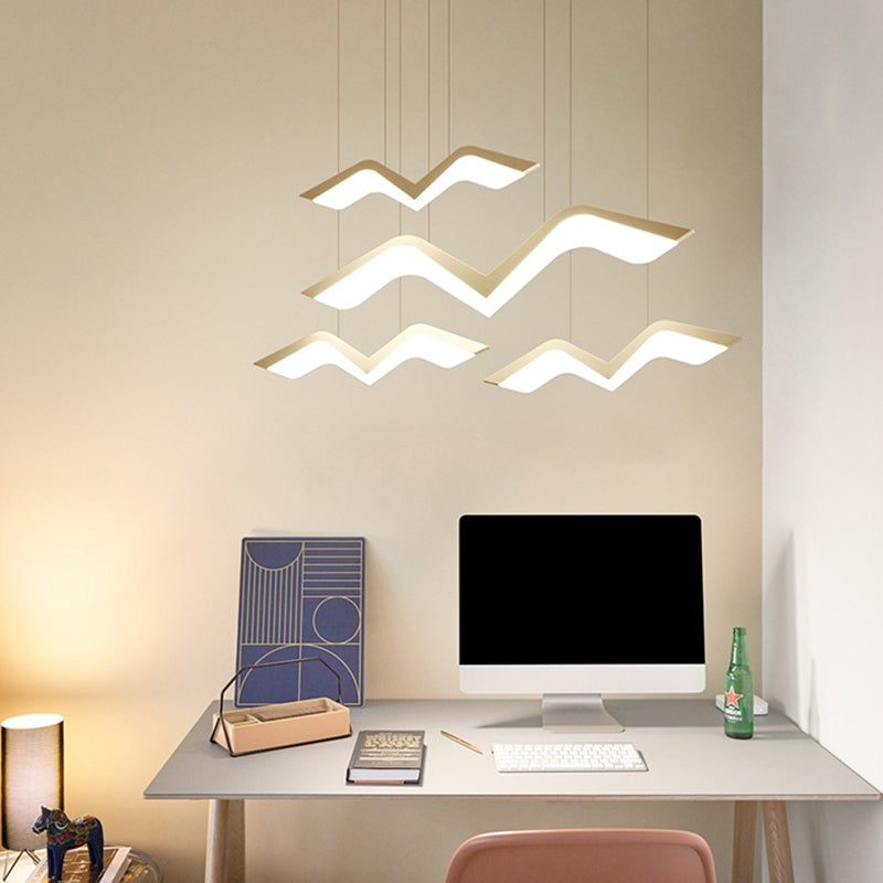 Pendentif en forme de mouette