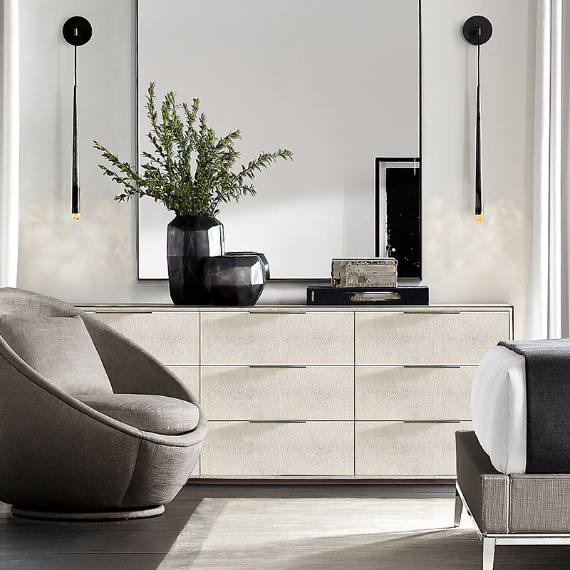 Postmodern Metal Wall Sconce Single a parete montuosa lampada montata per salotto