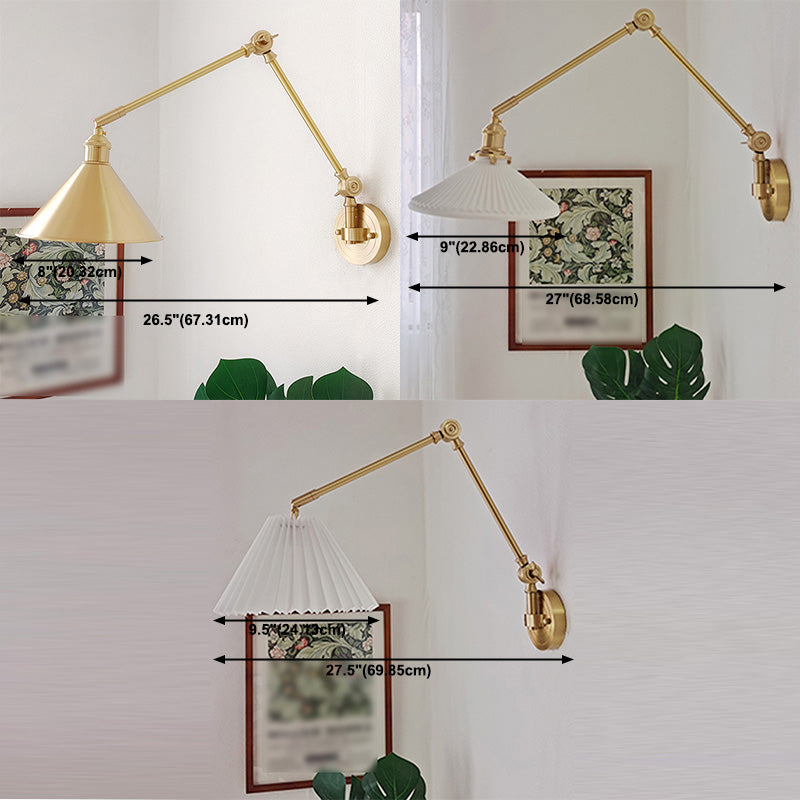 Moderna sconde murale regolabile una lampada montata a parete per soggiorno per soggiorno