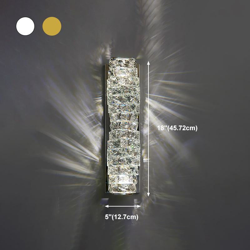 Postmodern Crystal Wall Sconce Sconce LED Montate Montata per il soggiorno camera da letto