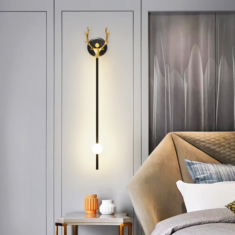 Modern Style Metal Wall Light Linear LED Wall Light Sconce for Bedroom