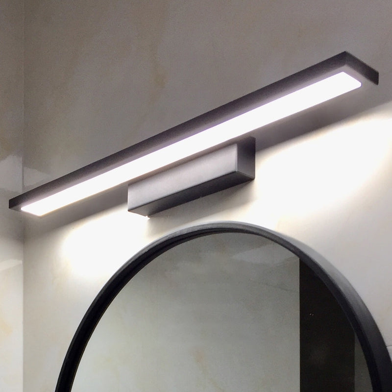 Lampada a specchio semplice a LED Moderna camera da bagno per bagno con applique