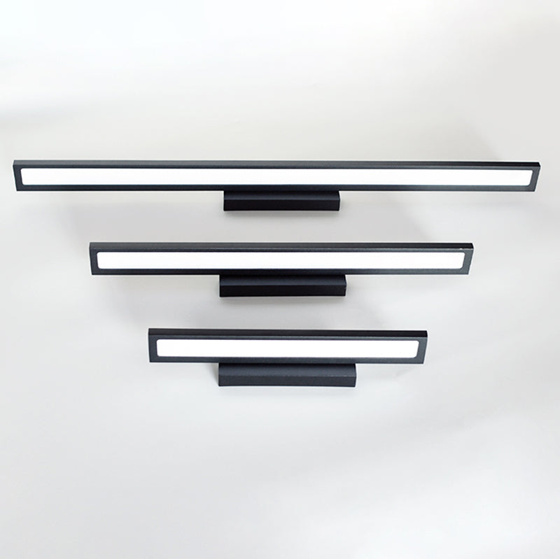 Lampada a specchio semplice a LED Moderna camera da bagno per bagno con applique