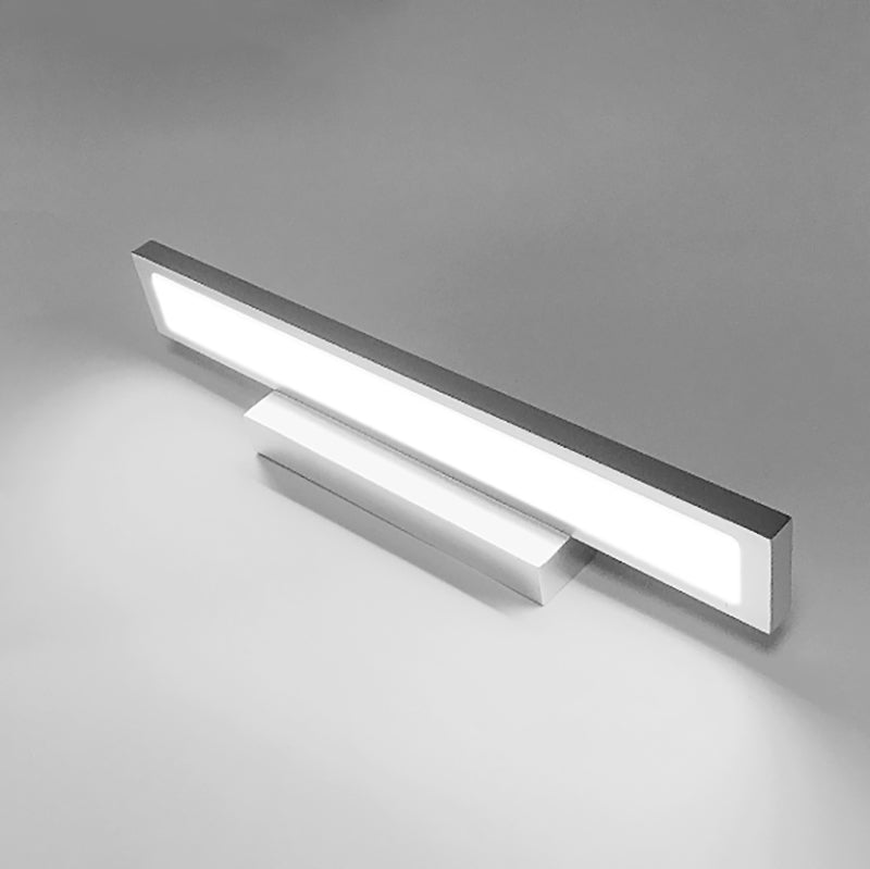 Lampada a specchio semplice a LED Moderna camera da bagno per bagno con applique