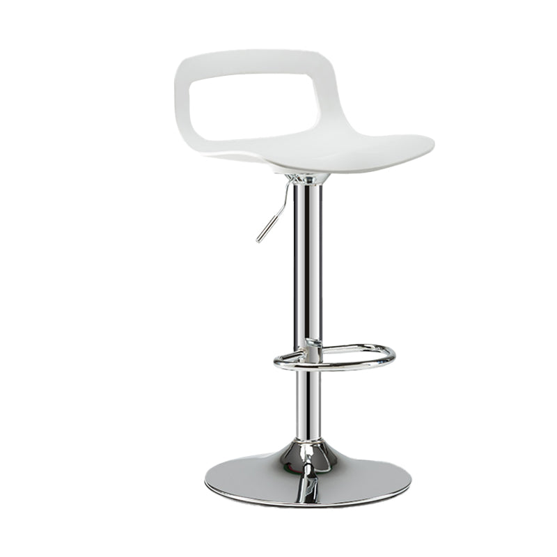 Industrial Style Bar-stool PP Seat with Swivel for Kitchen Bar